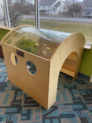 Wooden Play Tunnel