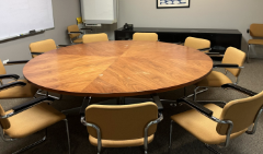 MEETING ROOM TABLE AND/OR 12 CHAIRS 