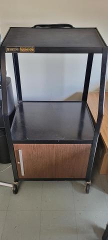 Rolling AV cart