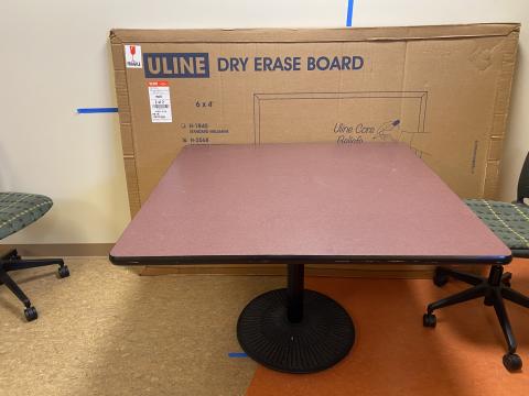 Table in good condition 45" L x 42" W x 30" H