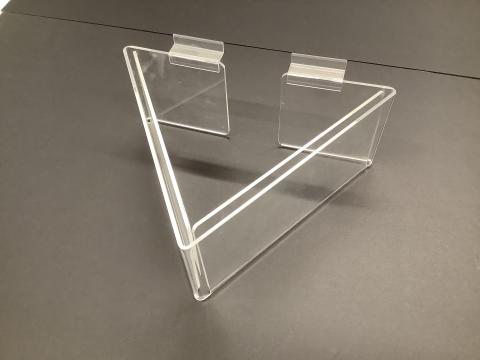 Slatwall Triangular Sign Holders