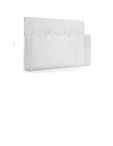 An acrylic brochure holder 
