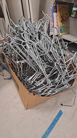 Box of Wire Bookends