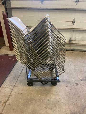 Chairs and Cart