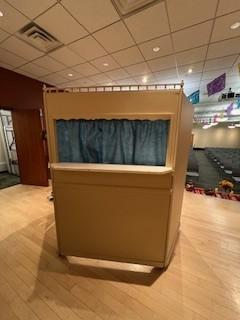 custom built puppet theater
