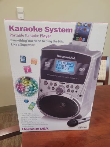 karaoke machine