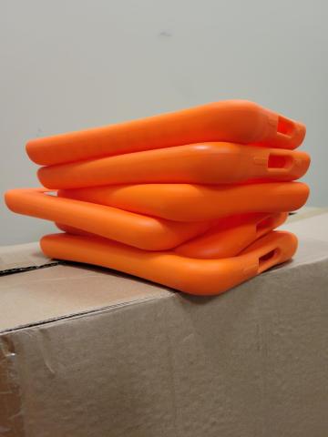 orange bumpers for Launchpads