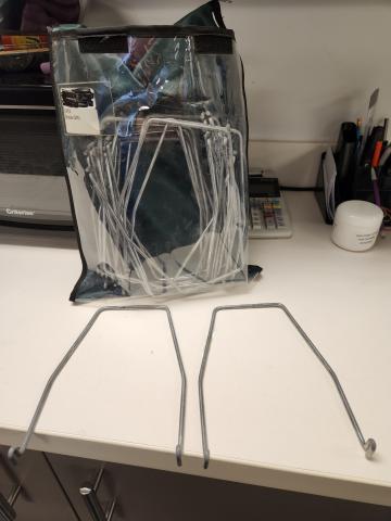 metal clip book ends
