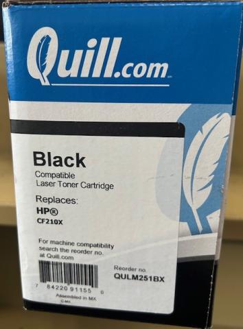 HP color toner - black