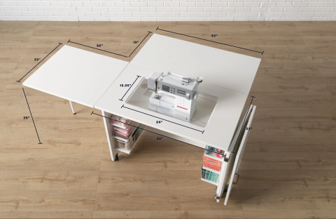 Sewing Station Dimensions