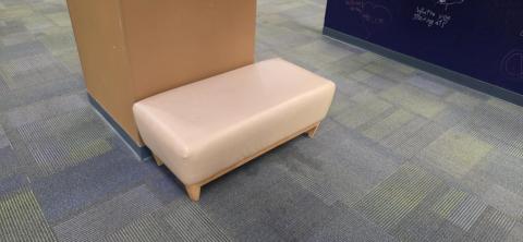 brown bench