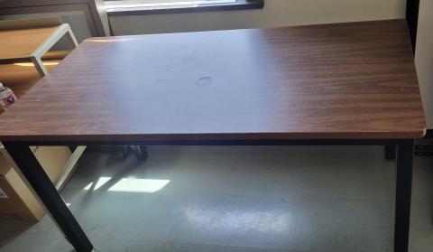 Table with shelf