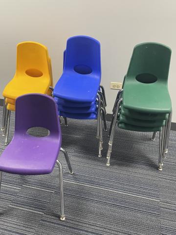 Colored Classroom Chairs