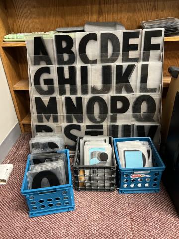 Changeable Sign Letters